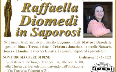 RAFFAELLA DIOMEDI IN SAPOROSI