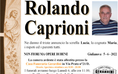 ROLANDO CAPRIONI