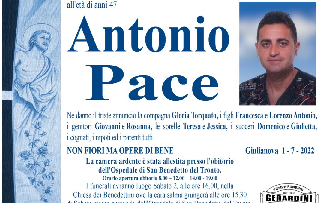 ANTONIO PACE