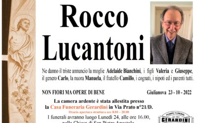ROCCO LUCANTONI