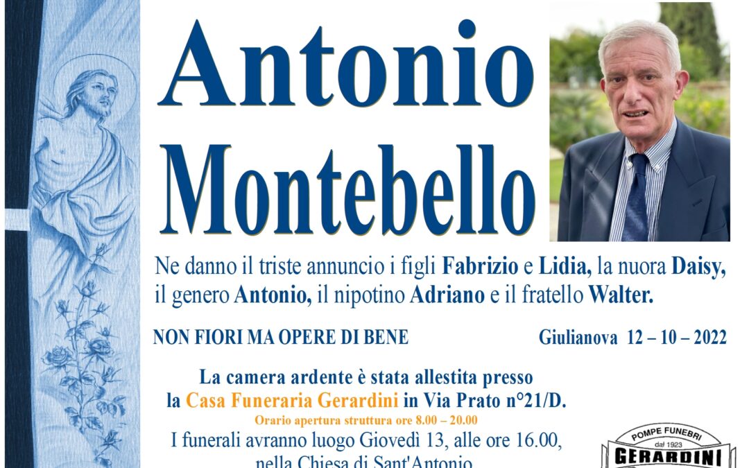 ANTONIO MONTEBELLO