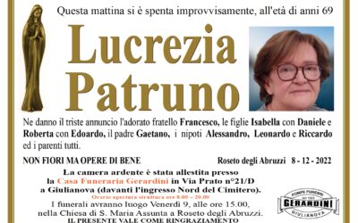 LUCREZIA PATRUNO
