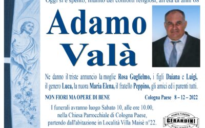 ADAMO VALA’