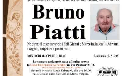 BRUNO PIATTI