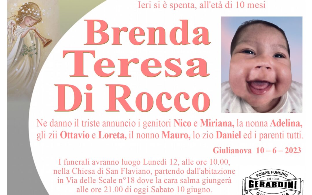 BRENDA TERESA DI ROCCO