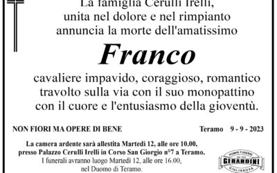 FRANCO CERULLI IRELLI