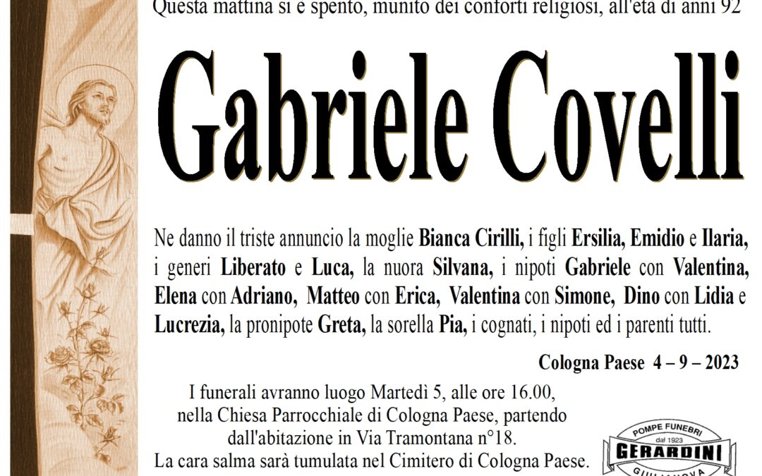 GABRIELE COVELLI
