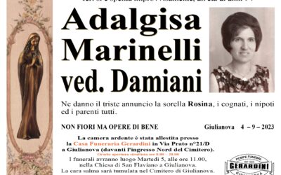 ADALGISA MARINELLI ved. DAMIANI