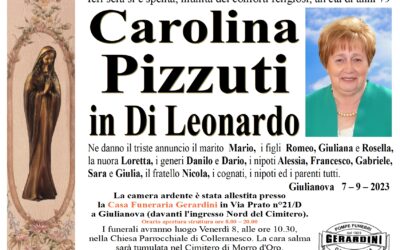 CAROLINA PIZZUTI IN DI LEONARDO