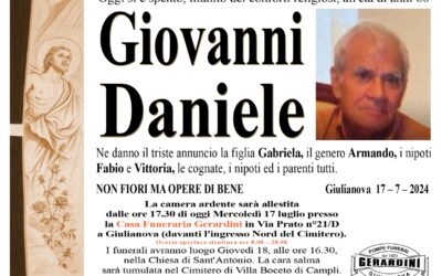 GIOVANNI DANIELE
