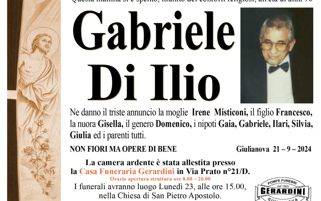 GABRIELE DI ILIO