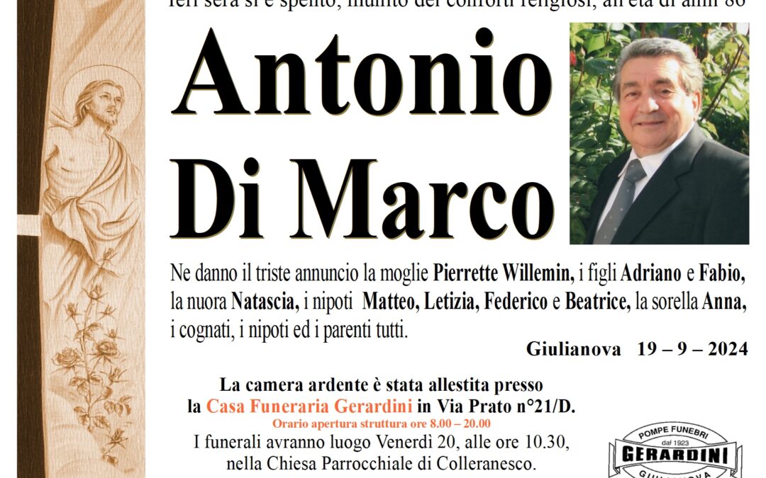 ANTONIO DI MARCO