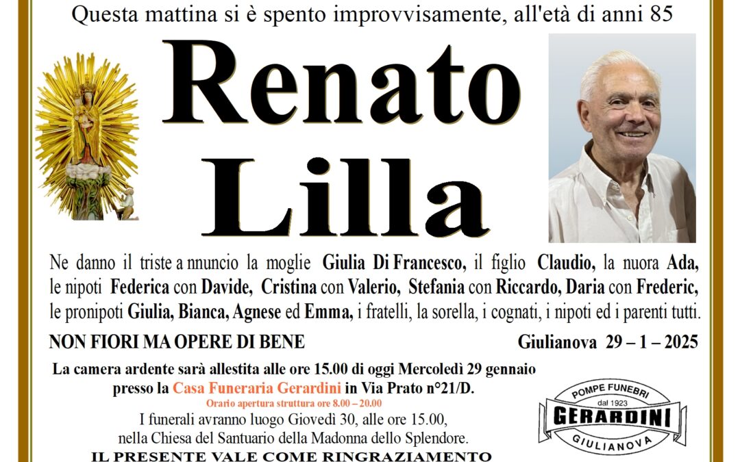 RENATO LILLA
