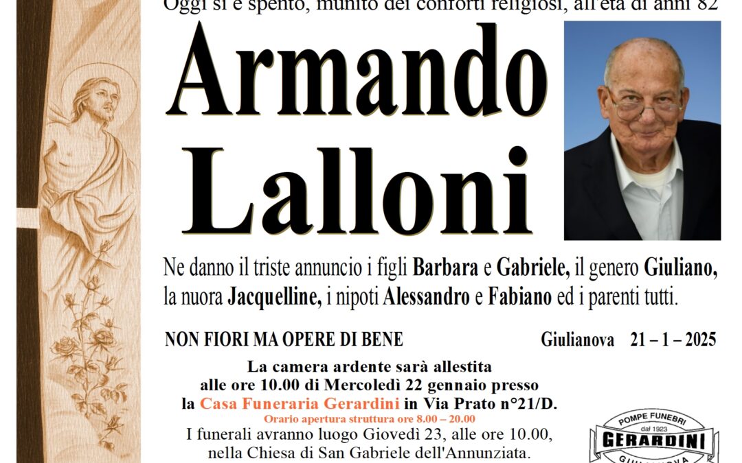 ARMANDO LALLONI