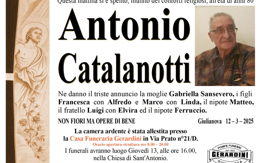 ANTONIO CATALANOTTI