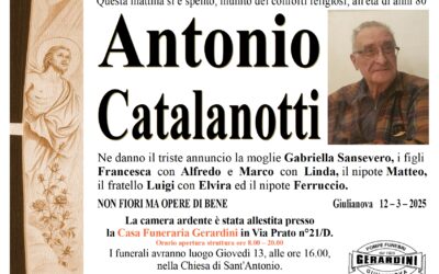 ANTONIO CATALANOTTI
