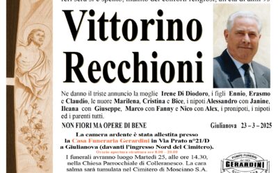 VITTORINO RECCHIONI