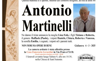 ANTONIO MARTINELLI