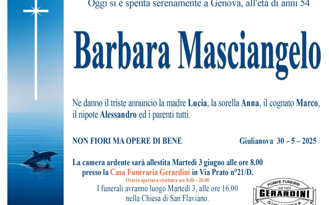 BARBARA MASCIANGELO