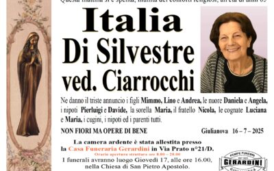 ITALIA DI SILVESTRE VED. CIARROCCHI