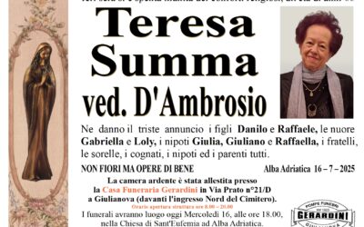 TERESA SUMMA VED. D’AMBROSIO