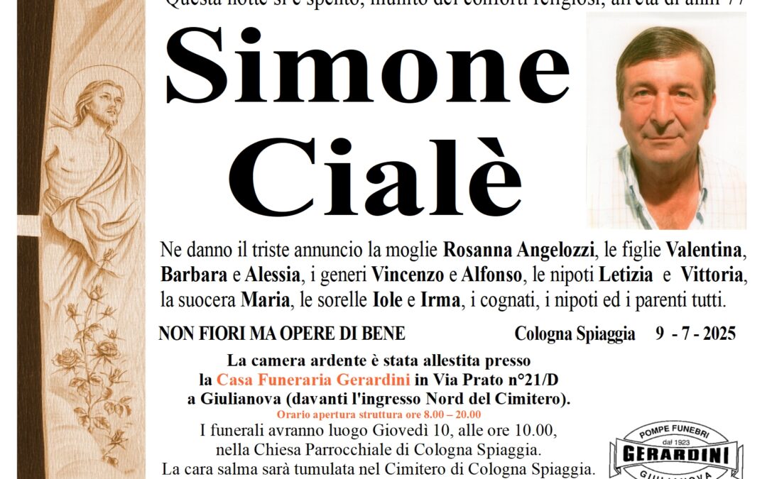 SIMONE CIALE’