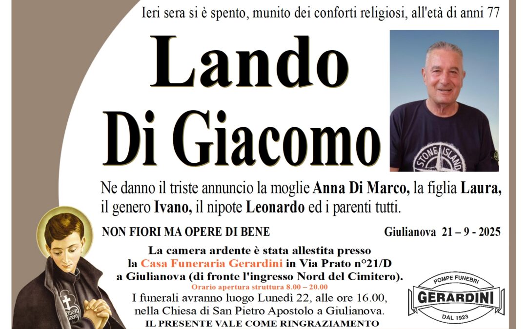 LANDO DI GIACOMO