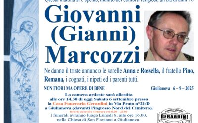 GIOVANNI (GIANNI) MARCOZZI