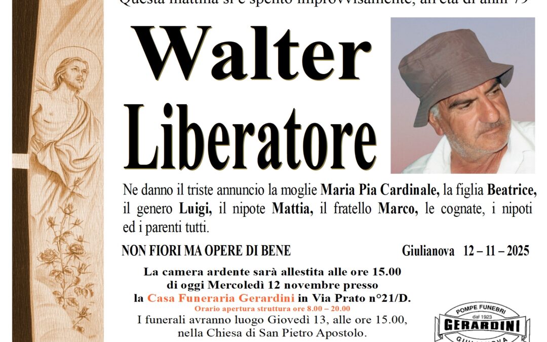 WALTER LIBERATORE