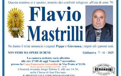 FLAVIO MASTRILLI