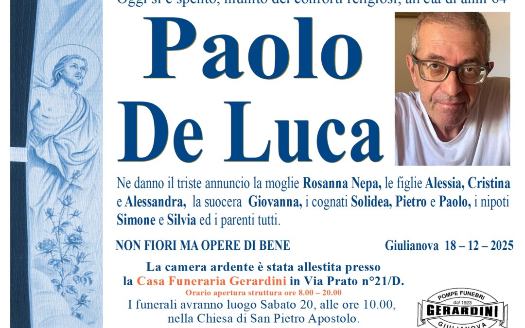 PAOLO DE LUCA