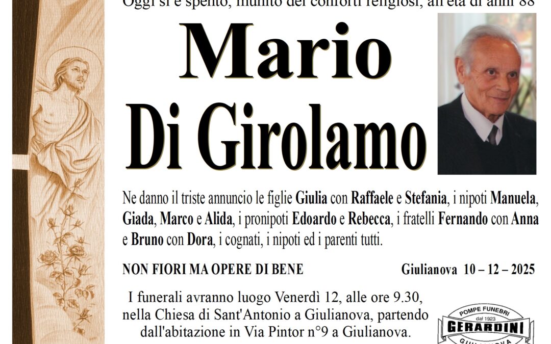 MARIO DI GIROLAMO