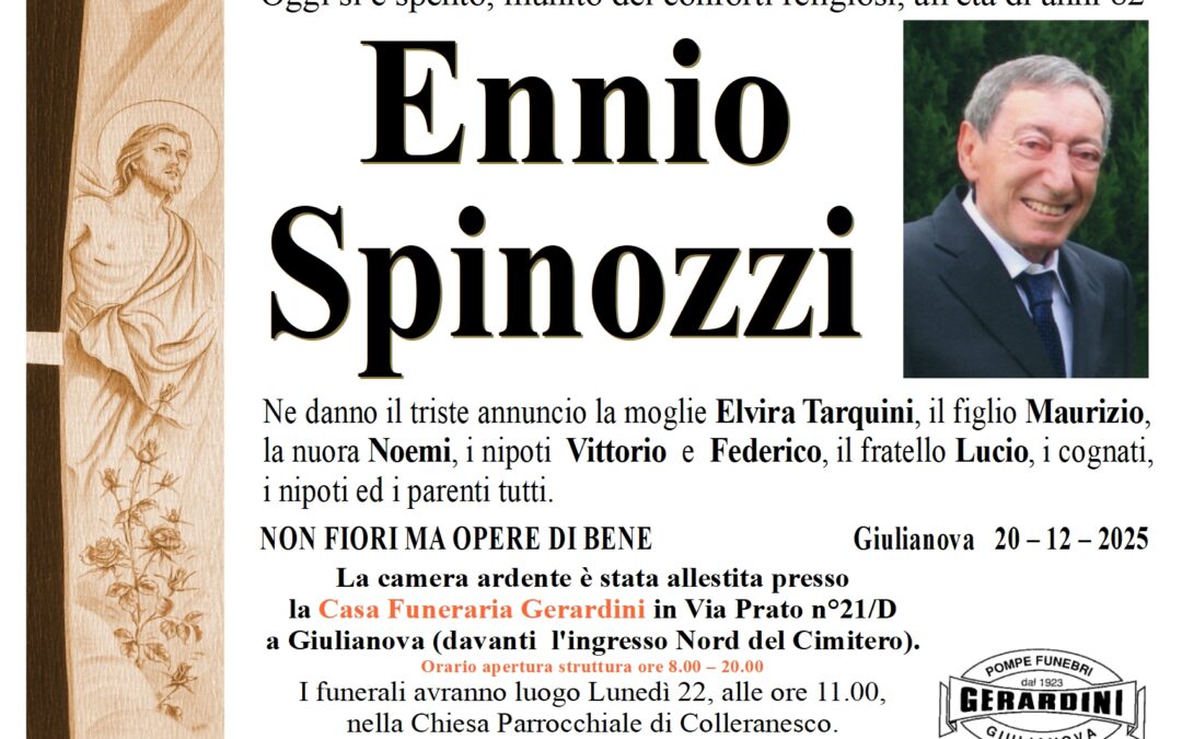 ENNIO SPINOZZI