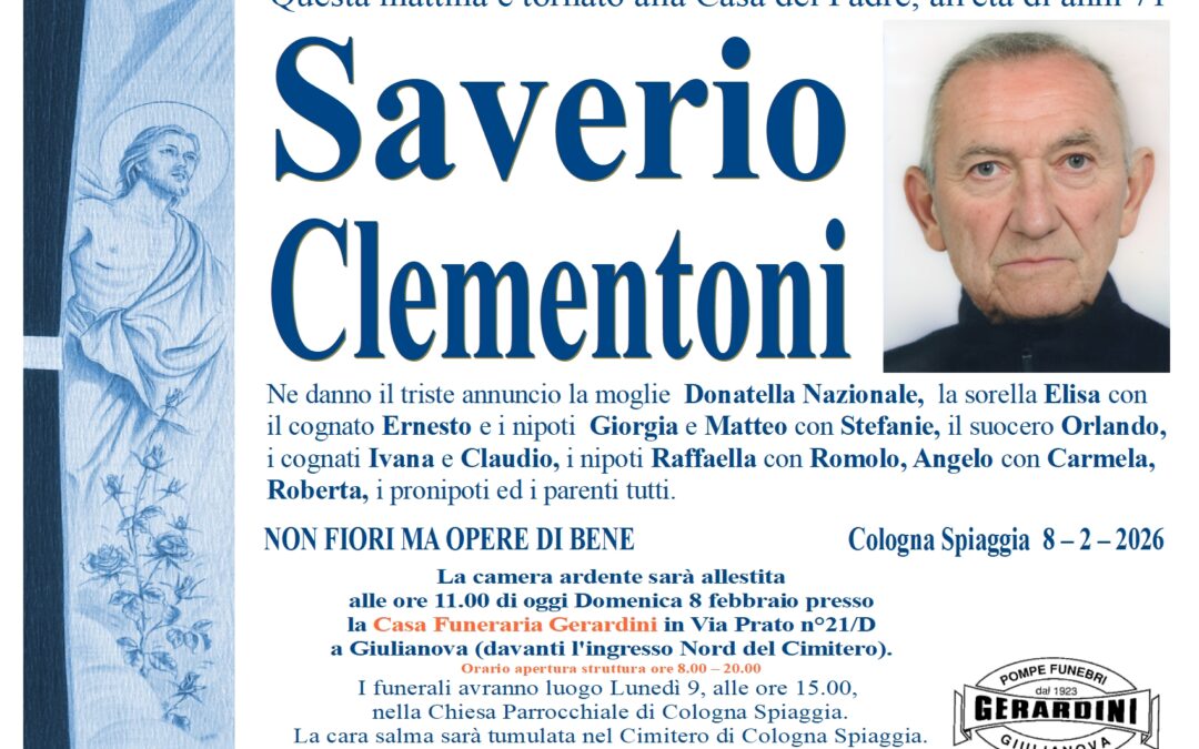 SAVERIO CLEMENTONI