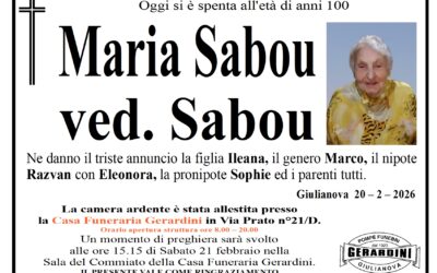 MARIA SABOU VED. SABOU