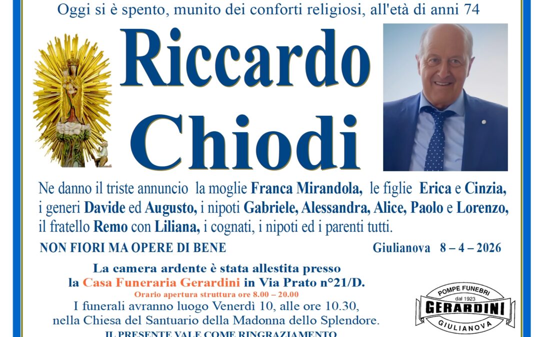 RICCARDO CHIODI