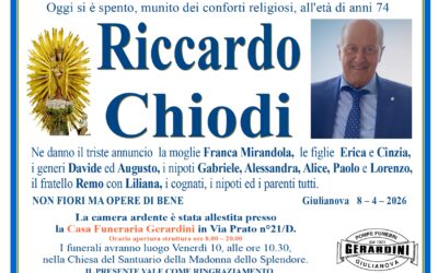 RICCARDO CHIODI