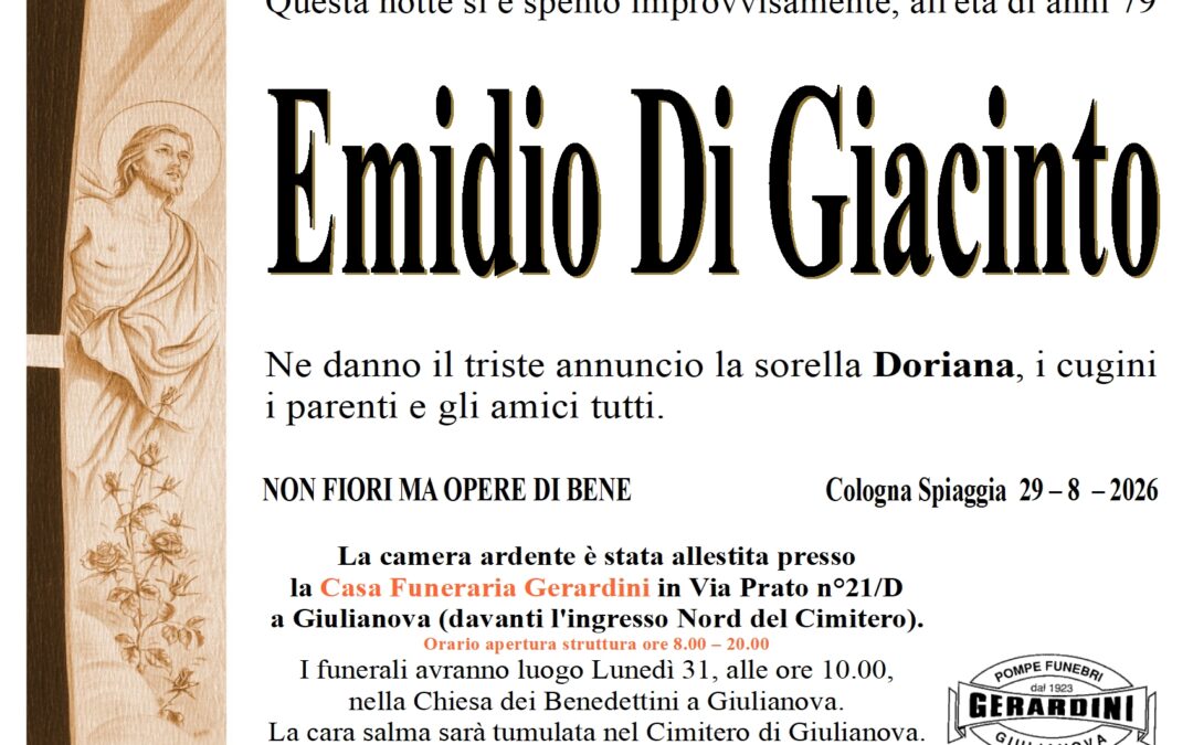 EMIDIO DI GIACINTO