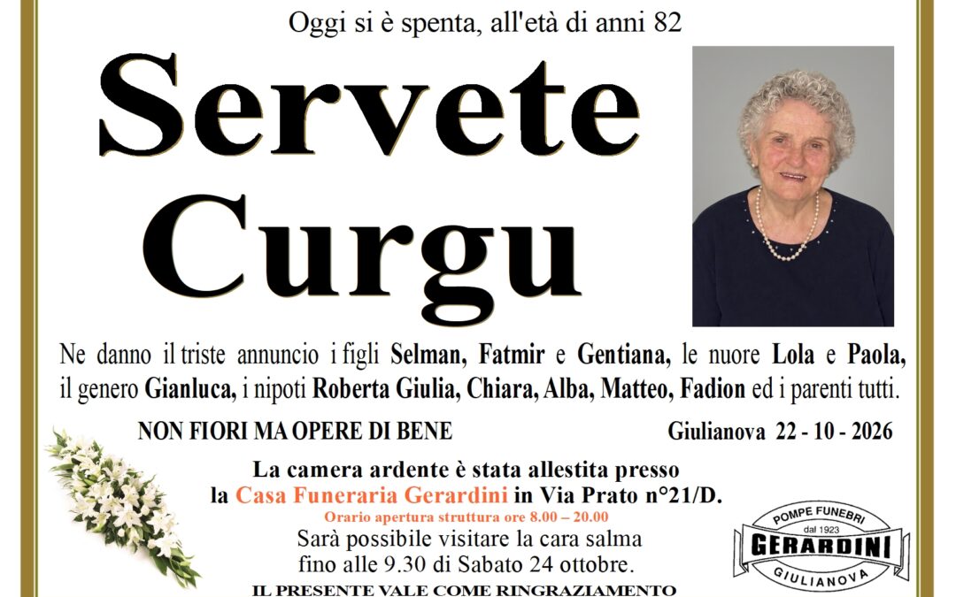 SERVETE CURGU