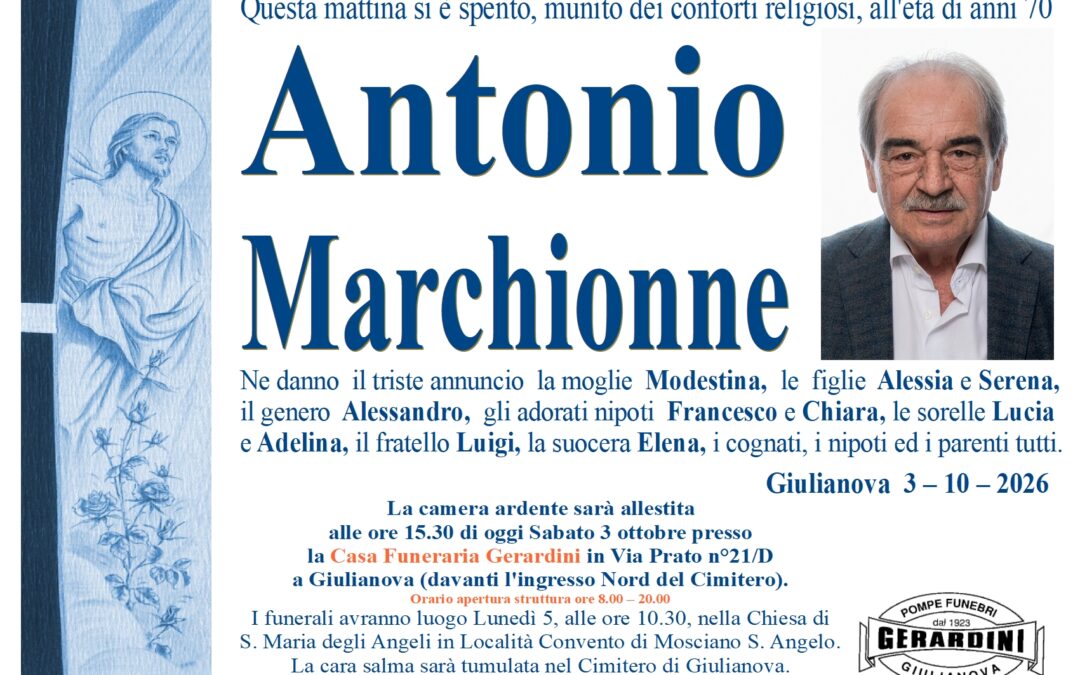 ANTONIO MARCHIONNE