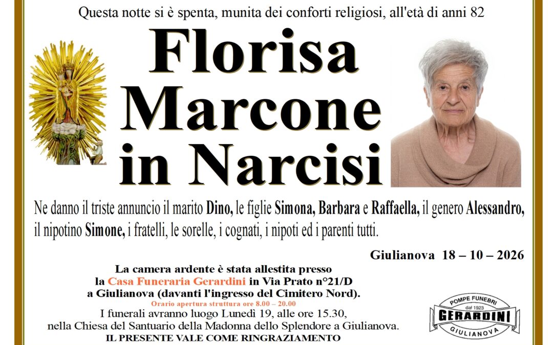 FLORISA MARCONE IN NARCISI