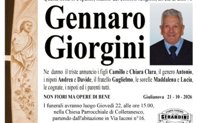 GENNARO GIORGINI